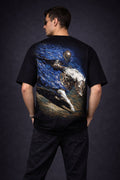 Midnight Rider Oversized Boxy T-Shirt