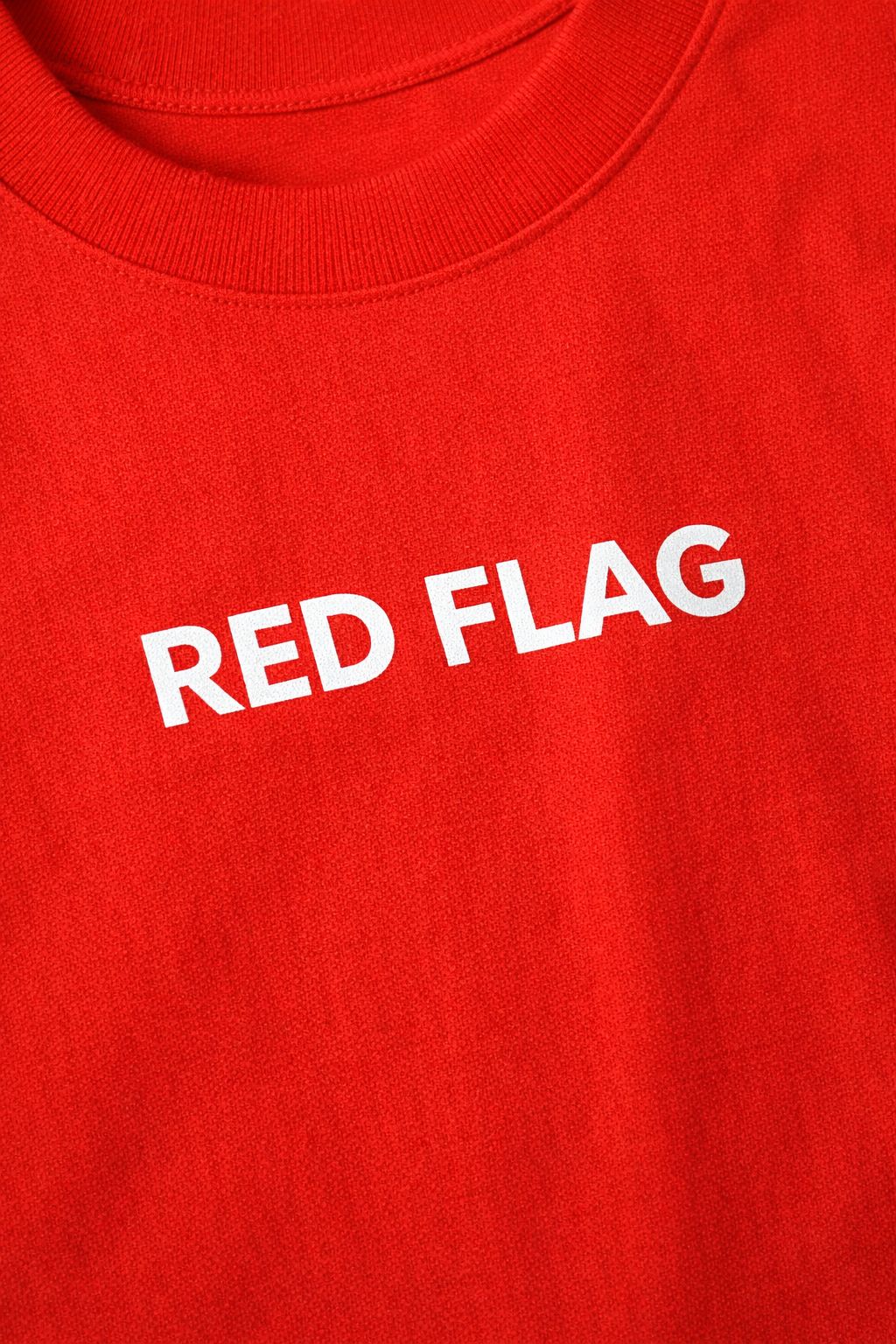Certified Red Flag Oversized T-Shirt